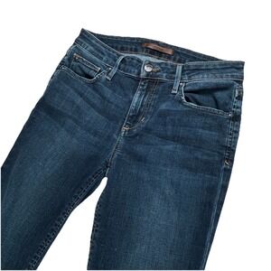 Joes Jeans Flawless The Twiggy Tall Mid Rise Skinny Dark Wash Stretch Women's 26